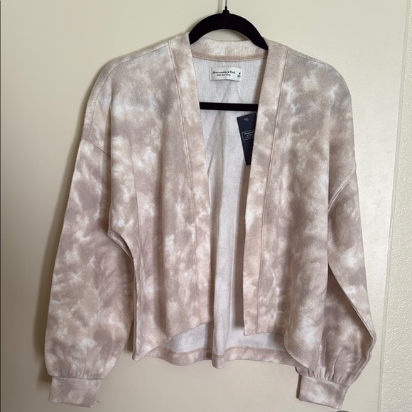 Abercrombie & Fitch Sweaters - Abercrombie & Fitch Cream Cardigan Sweater Cozy Open-Front